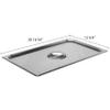 Thunder Group STPA5000C Steam Table Pan Cover Full Size Solid with Handle view 2