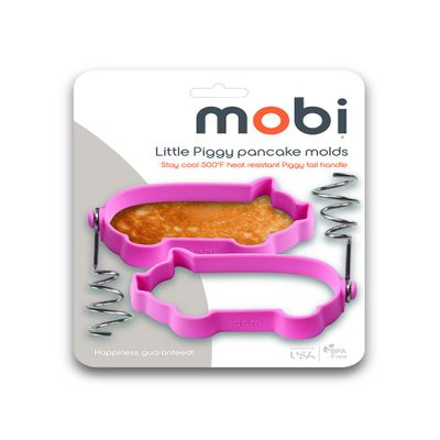 The Original - Mobi Pancake Silicone Mold Put FUN Back Into Breakfast, Little Piggy