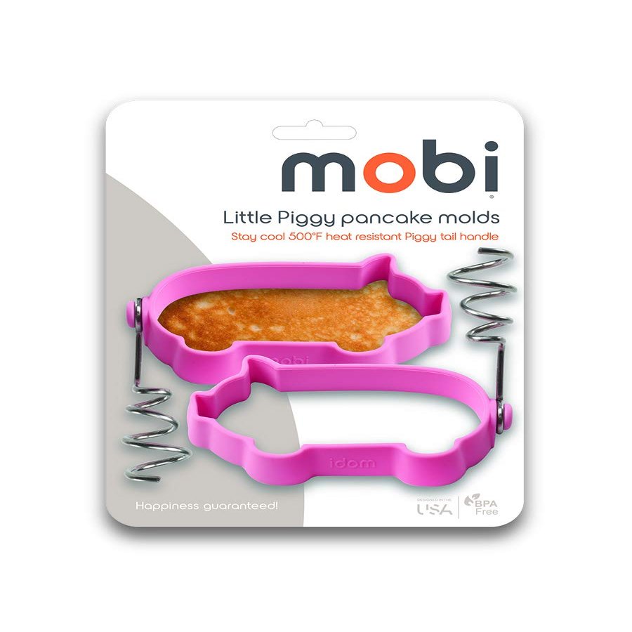 The Original - Mobi Pancake Silicone Mold Put FUN Back Into Breakfast, Little Piggy