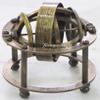 Mahira Nautical Brass Table TOP Armillary Zodiac Sphere Globe 3.5" Ht view 2