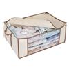 Smart Design MagicBag Instant Space Saver Storage - 1 Jumbo Tote with 4 Large Flat Compression Bags - Airtight Double Zipper - Vacuum Seal - Clothing, Pillows - Home Organization view 2