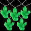 Northlight LED Prickly Pear Cactus Indoor Outdoor Patio String Light Set - 4.5' Clear Wire - 10ct view 3