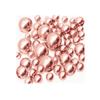 300 Floating Rose Gold Pearls - Shiny - Jumbo Sizes - Must Have Tranparent Water Gels KIT for The Best Floating Effect - Fills 4 GL of Gels for Vase Decorations-Warm White Submersible Fairy Lights view 3