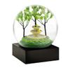 CoolSnowGlobes Goldfinch Fountain Snow Globe view 1