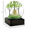 CoolSnowGlobes Goldfinch Fountain Snow Globe view 3