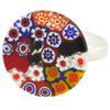 Glass Of Venice Murano Glass Millefiori Ring #4 view 1