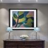 Wexford Home BF-130197D-1616May Branches II Abstract Artwork Floral Prints Nature Pictures Framed Wall Art Decor Painting Giclee Prints 16 x 16 Black view 3