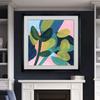 Wexford Home BF-130197D-1616May Branches II Abstract Artwork Floral Prints Nature Pictures Framed Wall Art Decor Painting Giclee Prints 16 x 16 Black view 4