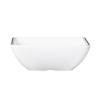 Elite Global Solutions SD75L-W Square Ramekin, 2 7/8" sq. x 1"h., Melamine, White w/Black Trim (Pack of 6) view 4