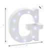 Stumps Wooden Vintage LED Marquee Letter G view 2