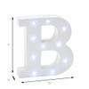 Stumps Wooden Vintage LED Marquee Letter B view 2