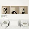 3D Effect Adhesive Stickers | Wall Decoration Sticker Statues Design  Trompe L'Oeil Bedroom and Living Room  Set of 3 Pieces 30 x 30 cm view 4