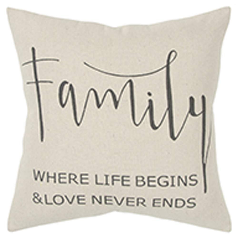 Rizzy Home "Family Pillow Cover