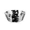 Alessi BM10/18 Barket Round basket in 18/10 stainless steel. view 1