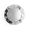 Alessi BM10/18 Barket Round basket in 18/10 stainless steel. view 2
