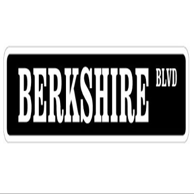 SignMission 6" X 24" Aluminum Sign, Berkshire