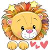 Adhesive Stickers Plug and Switch | Lion Plush Sticker Wall Decoration for Children Room | 10 x 10 cm view 3