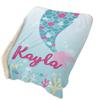 GiftsForYouNow Mermaid Tail Personalized Sherpa Blanket 50"x60" view 1