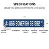 SignMission 6" X 24" Aluminum Sign, Beer Den view 2