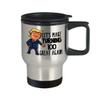 100th Birthday Travel Mug for Donald Trump Supporter Centenarian Lets Make Turning 90 Great Again Funny Gag Gift for Men or Women view 2
