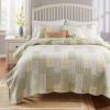 Barefoot Bungalow Juniper Quilt Set, King, Sage view 2
