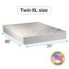 Dream Solutions USA American Legacy Medium Firm Innerspring Twin XL Mattress Only with Mattress Cover Protector Included - Fully Assembled, Orthopedic, Spine Support and Longlasting Comfort view 2