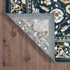 Oriental Weavers Bowen Area Rug - 534L2-2'3" x 7'6" - in Navy/Gold - Vintage Inspired, Stain Resistant, Family and Pet Friendly, Entryway, Hallway Runner Rug view 3