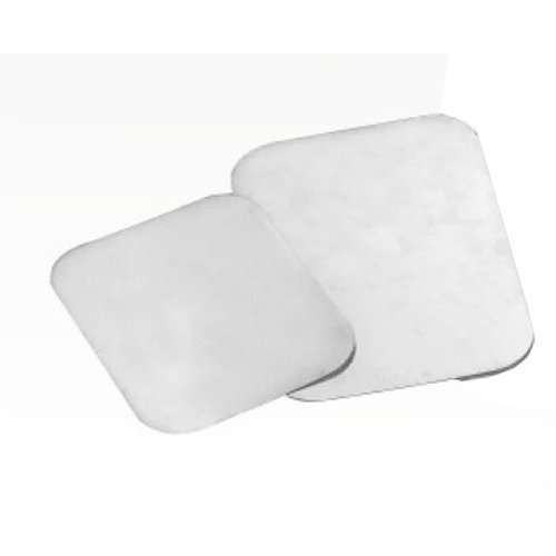 MarketPro Foil Board Oblong Flat Lid For 2.25 lb. Container, 8" Length x 6" Width | 500/Case