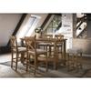 Acme Martha II Counter Height Stool in Tan Linen and Weathered Oak (Set of 2) view 2