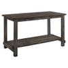 Acme Martha II Wood Counter Height Table in Weathered Gray view 1