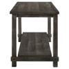 Acme Martha II Wood Counter Height Table in Weathered Gray view 4