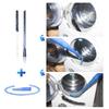 Dryer Vent Cleaner Kit & Refrigerator Condenser Coil Brush-Dryer Lint Brush Vent Trap Cleaner-Vacuum Attachment for Small Crevice-Dryer Cleaner Brush view 3