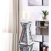 Acme Nowles Accent Candleholder in Mirrored and Faux Stones view 4