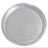 12" Round Flat Aluminum Foil Catering Tray w/Dome Lid - Disposable Cater Serving Pan (Pack of 10 Sets) view 4