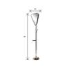 Aluminum/Steel Mirror/Coat Hanger (DH8028) view 3