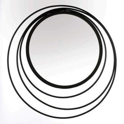 Accent Plus Three Ring Wall Mirror 29x29x1
