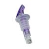 1/4 oz Purple (PP-14P) Measured Liqour Pourer - Precision Pour Liquor & Wine Bottle Pour Spout - (10 Pk) 100% USA Made - Pour The Perfect Cocktail with Our No Leak Bottle Spouts, Size 0.25 oz view 2