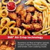 Emeril Lagasse Everyday 360 Stainless Steel Air Fryer, 360 Quick Cook Technology, XL capacity, 9-in-1, 12 Pre-Set Cooking Functions including Bake, Rotisserie, Broil, Pizza, Slow Cook, Toaster view 4