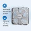 Lasko - 20" Weather-Shield Performance Box Fan, 3-Speed (3720) view 3
