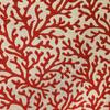 Plutus Brands Sweet Trinidad Red Floral Luxury Throw Pillow view 3