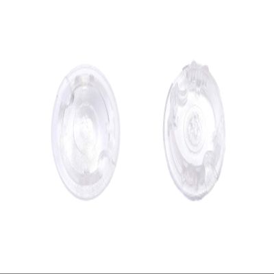 Asia Buy Horizontal Blinds Plastic Bottom Rail Ladder Cord Button Plug 3/4"- Clear (10)