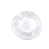 Asia Buy Horizontal Blinds Plastic Bottom Rail Ladder Cord Button Plug 3/4"- Clear (10) view 4