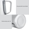Milk Frothing Pitcher with Double Side Measurement Markings 20 oz, Espresso Steaming Pitcher Coffee Milk Frothing Cup 600ml Stainless Steel Cup 20 oz view 4
