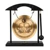 Mose Cafolo Zen Art Table Brass Gong Feng Shui Desk Gong for Home Decor Dragon with Taiji Symbols Meditation, Housewarming, and Blessing Gift view 1