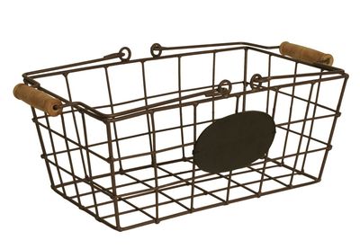 wald imports 6404-S Wire Market Basket, Small