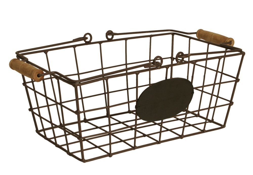 wald imports 6404-S Wire Market Basket, Small