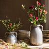 RusticReach Binglie Glazed Pottery Vase with Handles view 3