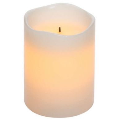 Sterno Nst13413cr Night Splendor Flameless Pillar Candle, Cream
