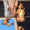 Induction Cooktop Cover  Hob cover & Chopping Board Set; MEASURES: SINGLE: 23,62 x 20,47; DOUBLE: 2 x 11,81 x 20,47; D18 Series of colors view 4