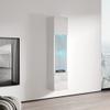 Meble Furniture Wall Mounted Bookcase Cabinet (Type-42) - Rectangular Shape Modern Floating Storage Bookcase - Durable Wooden Fly Modular Cabinet with High Gloss Finish - White view 4